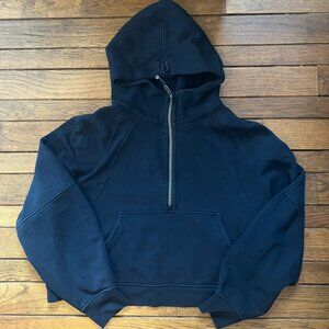 Lululemon Scuba Oversized Half-Zip Hoodie -- Navy -- XL/XXL
